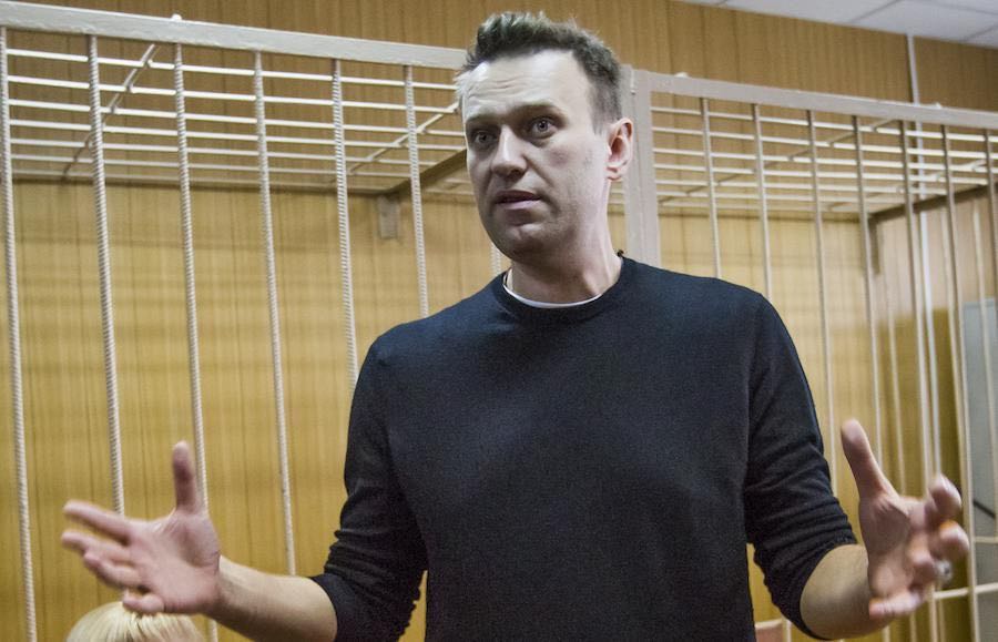 Navalny in cel voor 15 dagen