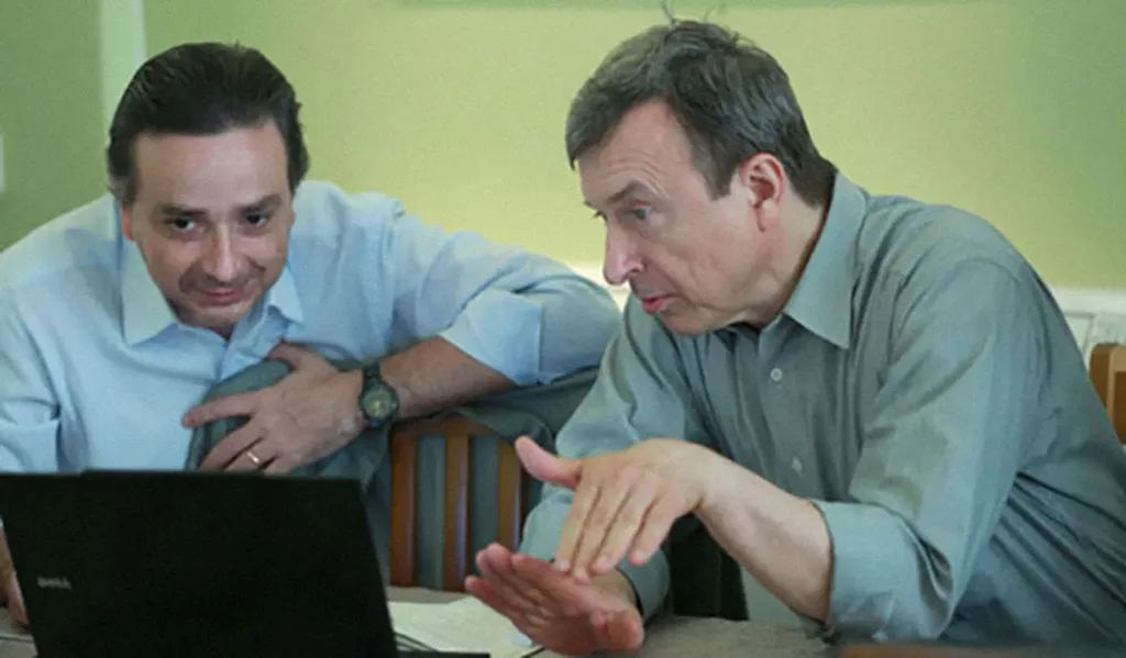 Gubanov en Marco Marini in 2015 foto Tsagi