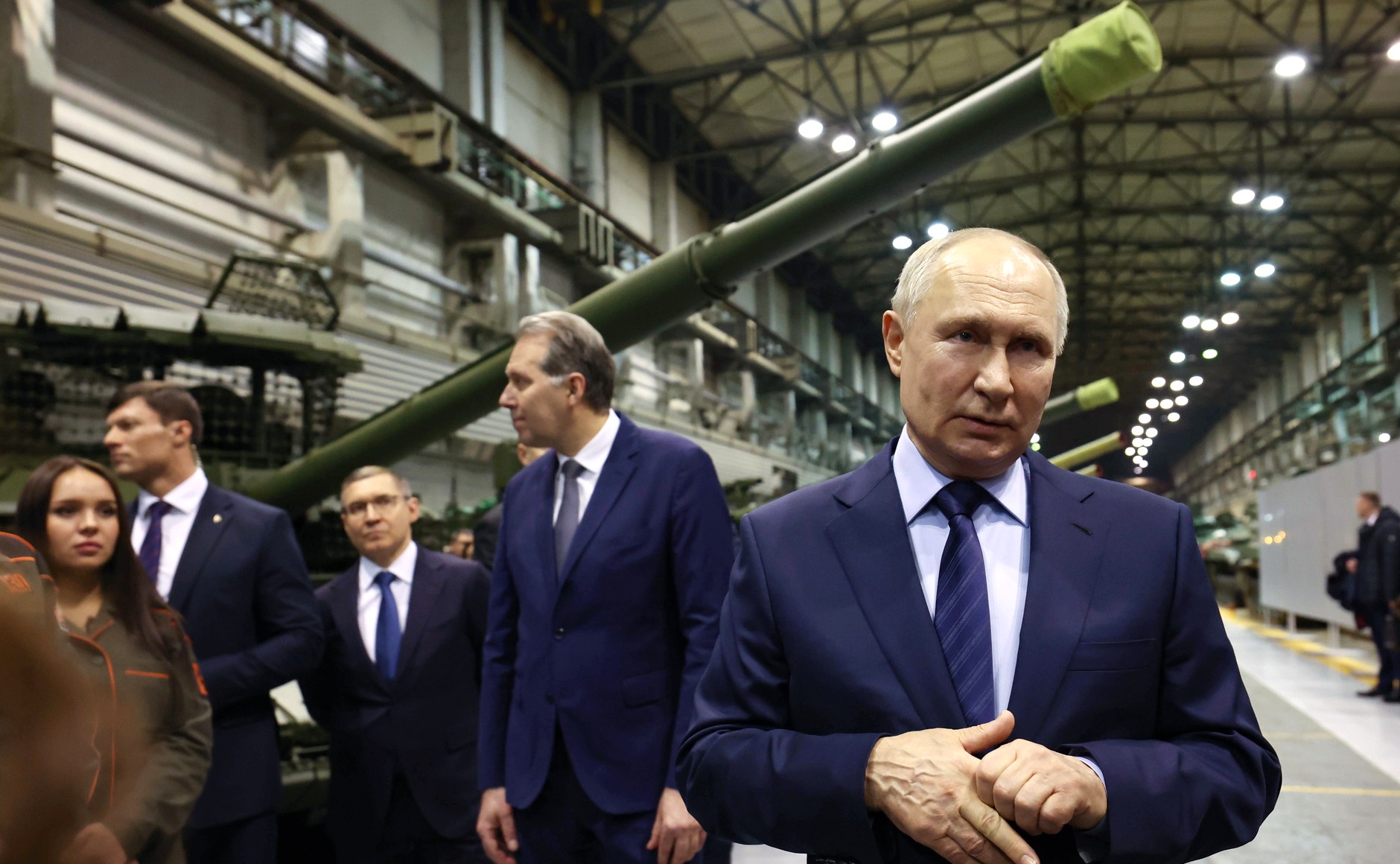 Poetin wapenfabriek