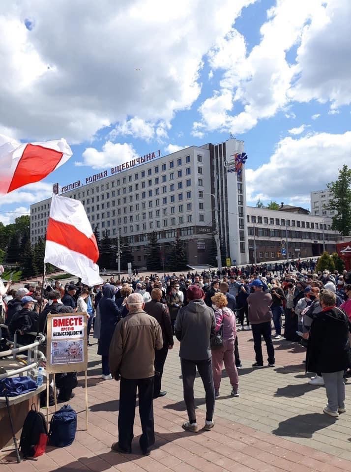 belarus demos minsk 31 may picture twitter