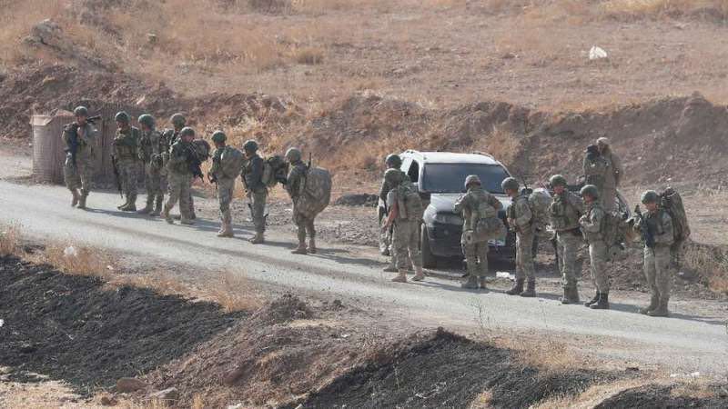 turkish commandos near manbij frontline 14 oct 2019