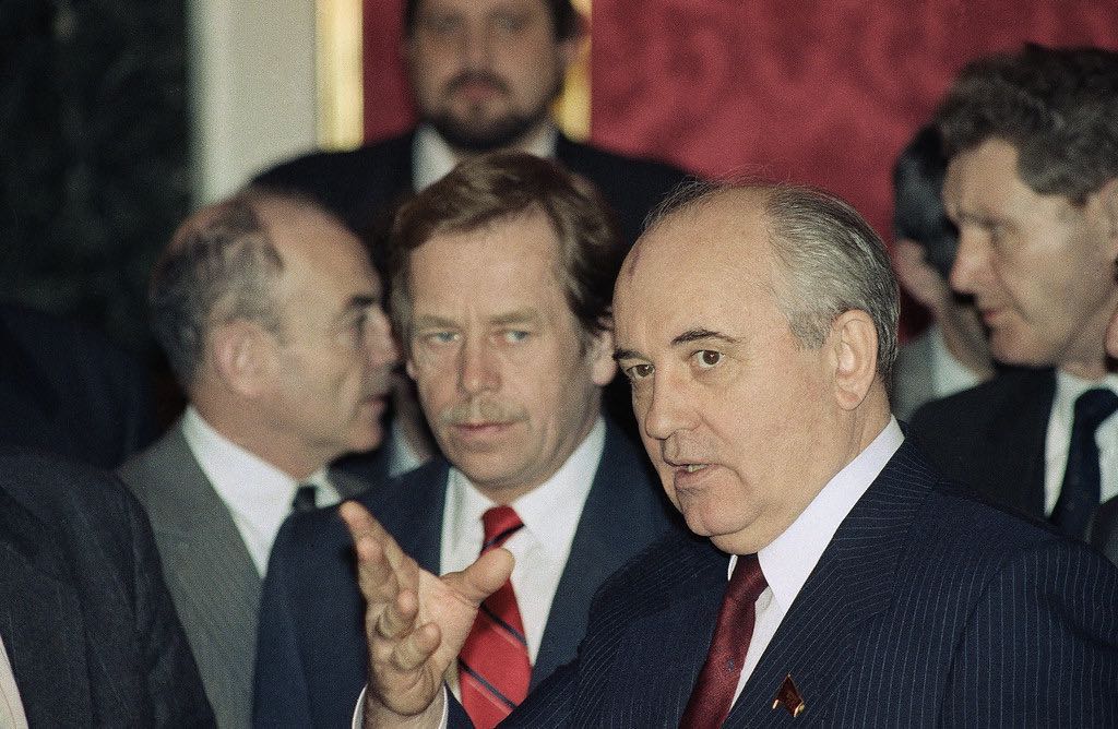 Gorbachev Havel Flickr
