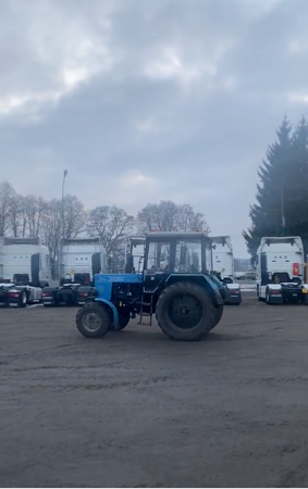 kyiv diary unmanned tractor