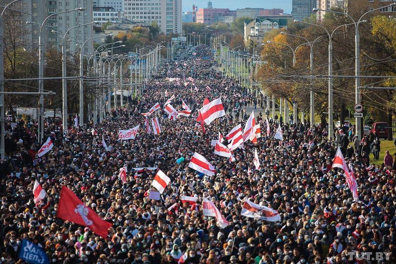 belarus demos 18 oktober 2020