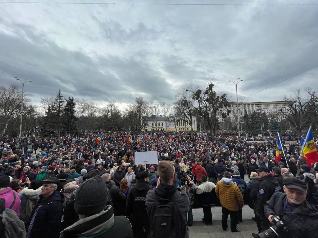 protest moldavië