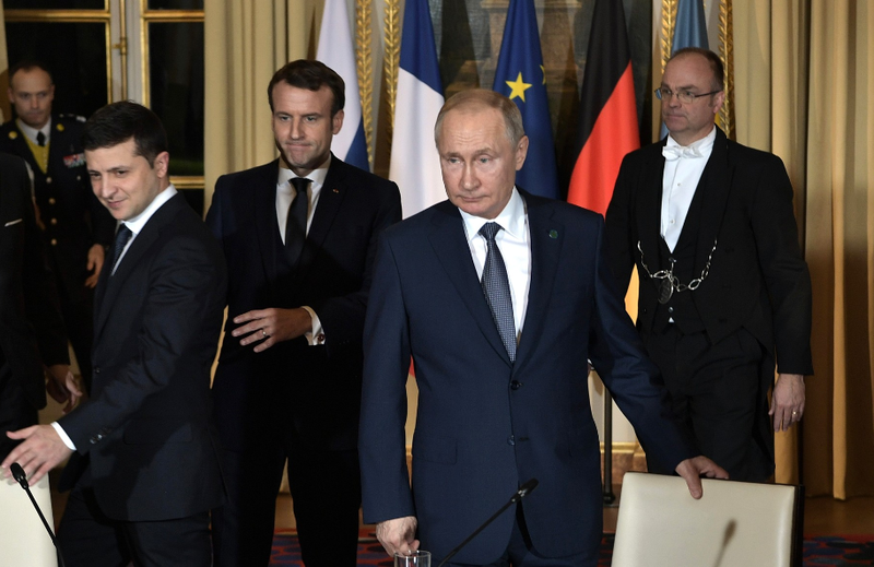 normandy format summit president of russia