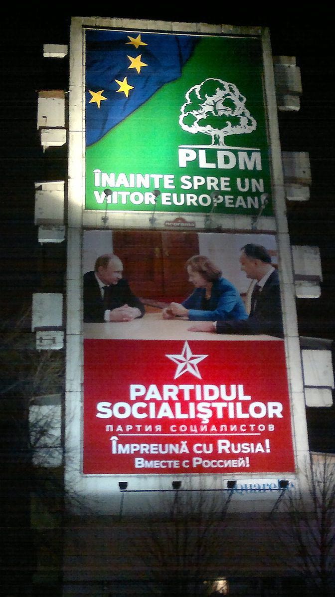 placate electorale alegerile parlamentare din 2014 în republica moldova
